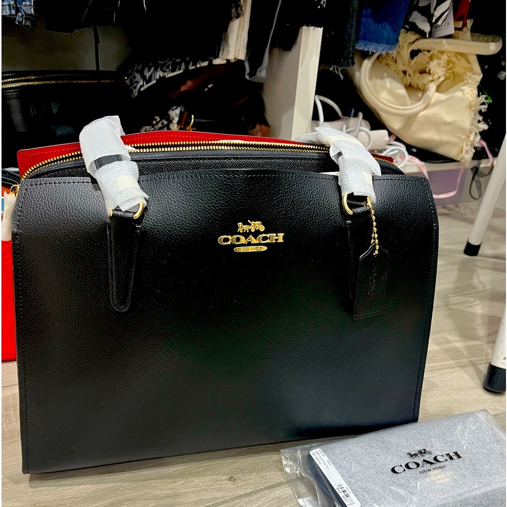 Coach tote shoulder bag and wallet